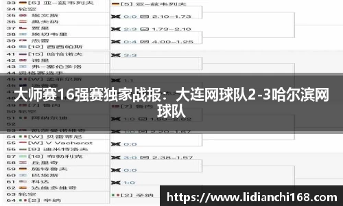大师赛16强赛独家战报：大连网球队2-3哈尔滨网球队